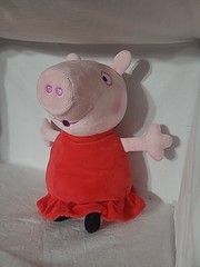 Peppa Pig Whistle n’ Oink Plush Pink Cheeks Glow 10″ Plush Stuffed Toy Jazware
