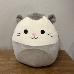 14 Inch Grey Possum Luanne Squishmallows Plush Toy Ultra Soft Collectible