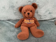 intage Intelex Beddy Bear Microwaveable Bed Warmer Plush Teddy Bear Brown