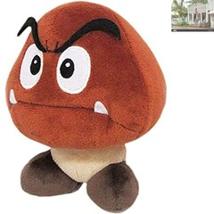 Super Mario Goomba Plush – 5″ Collectible, Multi-Colored & Officially Licensed