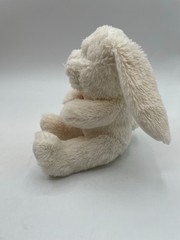 The Childrens Place Bunny Rabbit Carrot Plush White Stuffed 8″ Sitting Easter