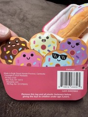 Emotional Support Pals Donuts Plush Set 5-Piece Dessert Stuffed Animals NWT