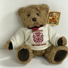Russ Berrie Gregory Teddy Bear 9” Plush With Tag Cliveden The Town House Sweater