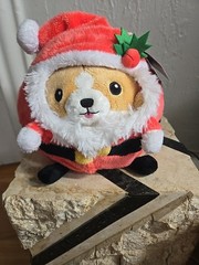 Squishable Undercover 9″ Corgi Santa Costume Plush Stuffed Animal Christmas New