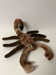 The Petting Zoo Plush Scorpion Stuffed Animal 12″ Toy Gold Eyes Stuffed Animal