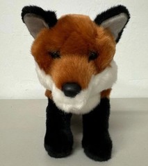 Douglas Plush Fox Cuddle Toy 24 Months Up Soft Toy Machine Washable