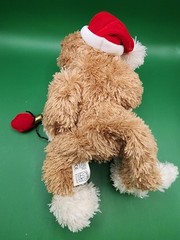 Fiesta Cat Holding Christmas Tree Lights Plush 13″ Jointed Kitty Stuffed Animal