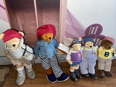 lot of 5 Naito Design bear bunny Dorian Tracy Alex Sprint hip hop bears new