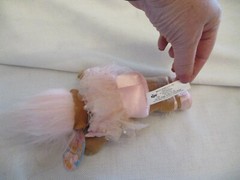 Vintage Russ 1990s 7.5″ Tu Tu Troll Ballerina w/Tags attached CUTE doll