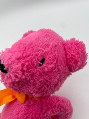 The Childrens Place Pink Teddy Bear Orange Bow Heart 12″ Plush Toy