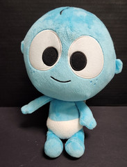 BabyFirst TV Blue GooGoo Giggle Plush Stuffed Toy Boy Doll w/Sound SEE VIDEO