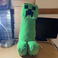 Minecraft Green Creeper Jumbo Plush Stuffed Toy 20” Mojang 2021