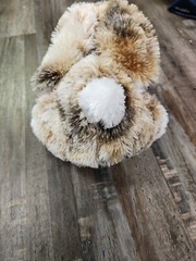 Dan dee brown multi-color rabbit.bunny plush stuffed animal 14 long