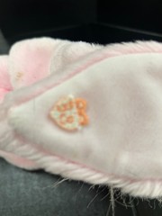 Vtg Bunny Surprise Mom & 2 Babies Rabbit 1992 Plush Pink bunny No Collar