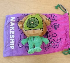 Makeship Phonegingi by Dialtown DirectDoggo Dating Sim Plush Soft Toy 7″ 1/1285