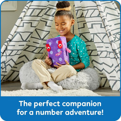 Numberblock Six Playful Pal, Plush Figure Toys, Numbers for Toddlers, Cute Stuff