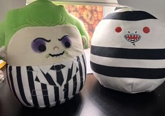 2X Squishmallow Beetlejuice & Sandworm WB Movie Licensed Plush Pair NWT JazWare