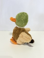 Vintage Gund Mallard Duck Maynard 5.5” Plush 32043 With Sound