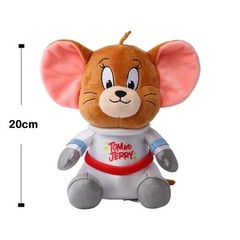 Tom and Jerry Astronaut Plush Toy 20cm Cute Stuffed Animal Doll Birthday Gift