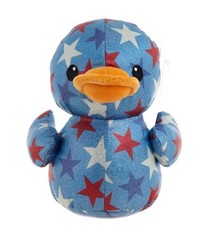 New 2026 Patriotic Quackerz 6″ Duck Plush Starquacker Sparkly Stars DanDee
