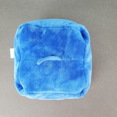 Pinkfong Baby Shark Daddy Shark Cube Plush WowWee Blue White 6 Inch Toy
