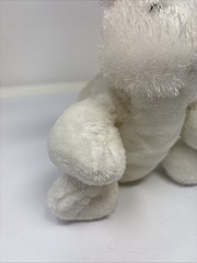 GANZ WEBKINZ White 8” Bunny Rabbit HM078 Stuffed Plush No Code