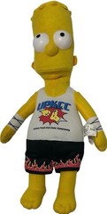 Bart Simpson 9″ Stuffed Plush Ultimate Punch Kick Choke UPKCC UFC The Simpsons