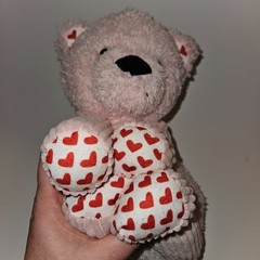 Scentsy Buddy Benny Boo Boo Bear Pink Plush Hearts By Sea Scent Pak Valentine