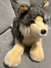 Douglas Cuddle Toys DLux 26″ #2441 Niko Wolf Stuffed Animal Brand New W/Tags