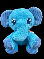 Playskool Blue Elephant Plush Stuffed Animal w/ Tags Cute Soft Toy 2025 Hasbro