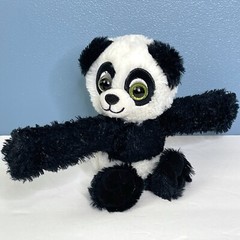 RARE Kipp Brothers Panda Bear Slap Bracelet Huggers 9″ Plush Stuffed Animal Toy