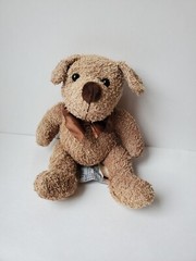 Vintage Dakin Applause TYLER Tan Brown Puppy Dog Terry Stuffed Animal Plush
