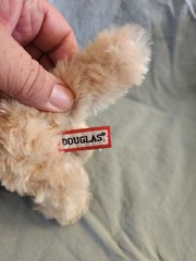 Douglas Doodle Dog Lil’ Handful Plush Stuffed Animal tan