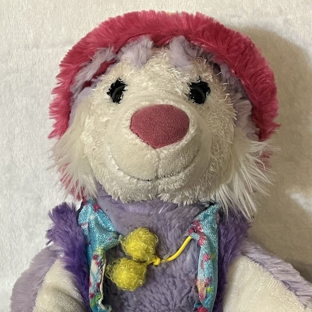 RARE Groovy Girls Petrageous HUSKY Puppy Dog Plush Stuffed Toy White Jacket 2006