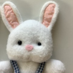 Vintage Gingham Bunny Rabbit Plush From Hallmark For Spring Easter Boy And Girl