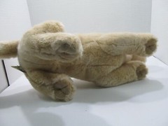 Tiger Tale Toys Labrador Retriever Yellow Lab Realistic Plush Dog Figure 14″long