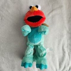 Sesame Street Elmo Dinosaur Costume Dino Stomp Plush Toy Interactive Dance WORKS