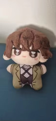 4″ Bungou Stray Dogs Dazai Osamu Plush Keychain Anime Stuffed Mascot Gift
