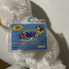 Ganz Webkinz Snowman HM370 Retired Plush Sealed with Unused Code – NEW with Tags