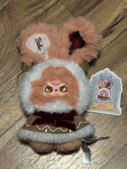 Baby Three Winter Series: Warm Guide Bunny Plush Pendant, NEW Special Eyes