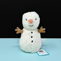 Jellycat WEE SNOWMAN Soft Plush Toy NWT CUTE Rare! 4 Xmas Santa’s Favorite Lovey