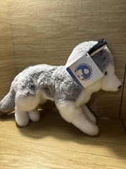 Ice King Bear Lifelike Siberian Husky Dog Puppy Stuffed Animal Plush Toy W/Tag