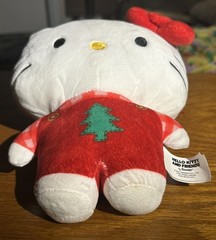 Hello Kitty Plush Doll Christmas Tree Holiday Winter Collectable Doll 8″ Gift