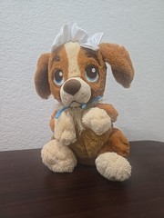 Disney Parks Store Babies Baby Nana Peter Pan Dog Puppy Plush Stuffed Animal 11″
