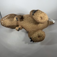Jurassic World Dominion T-Rex Dinosaur Plush Just Play Small Brown Soft Toy