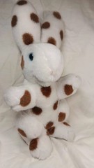 Spotty the Rabbit Plush From The World of Curious George HA Ray by Yottoy (2001)