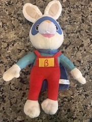 Baby First TV Superhero Harry the Bunny Plush Rabbit Stuffed Animal Super Hero