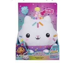 Gabby’s Dollhouse Celebration 10″ Sprinkle Party Cakey light&sound Plush Toy