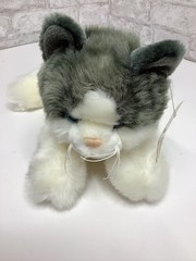 Vintage Cuddle Zone Plush Cat Kitten Stuffed Animal Soft Toy 10″ NWT Lovey Rare