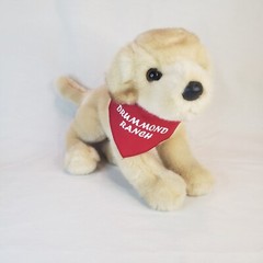 Douglas Cuddle Toys Yellow Lab Stuffed Animal Dog Drummond Ranch Bandana